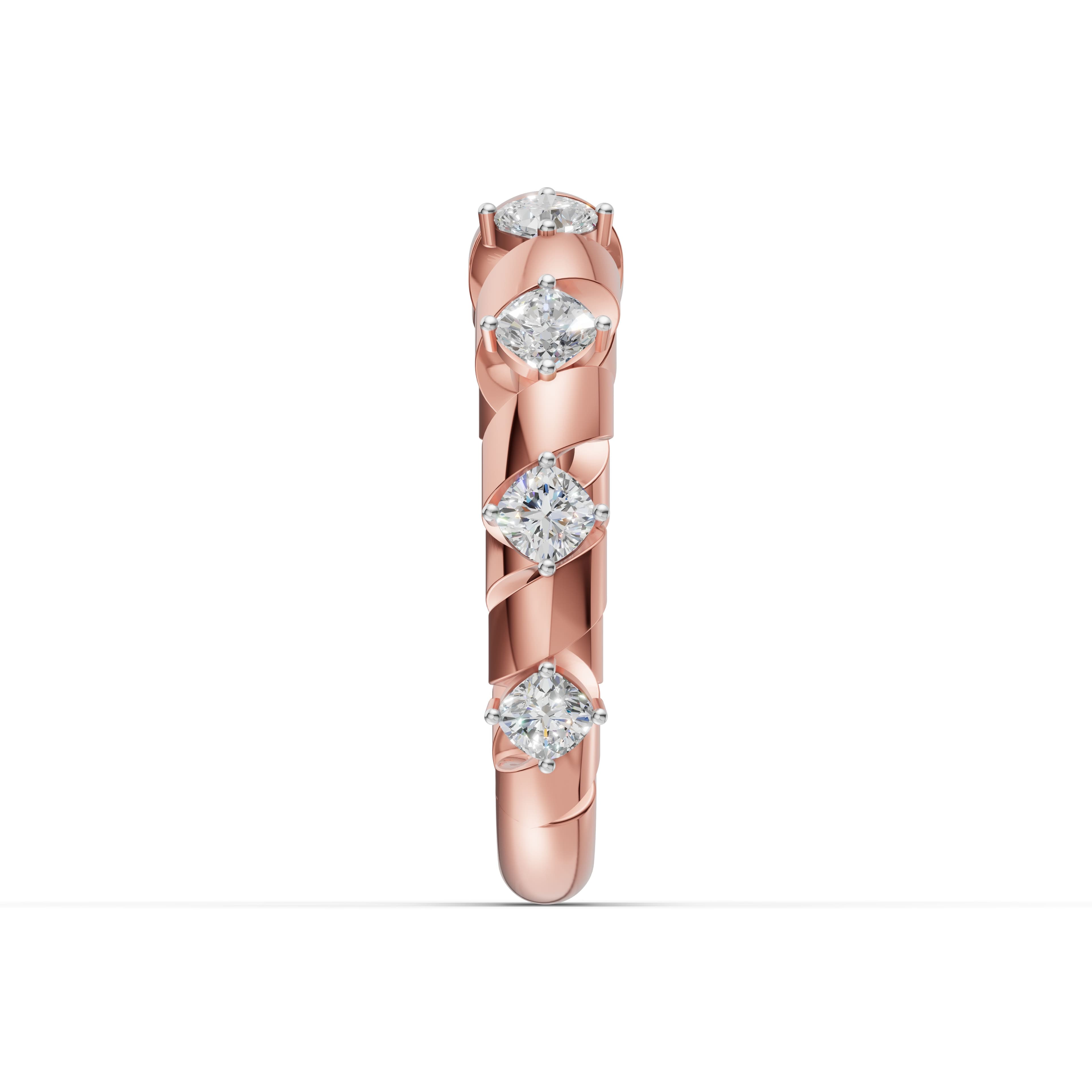 Orchard Cushion Pave Band