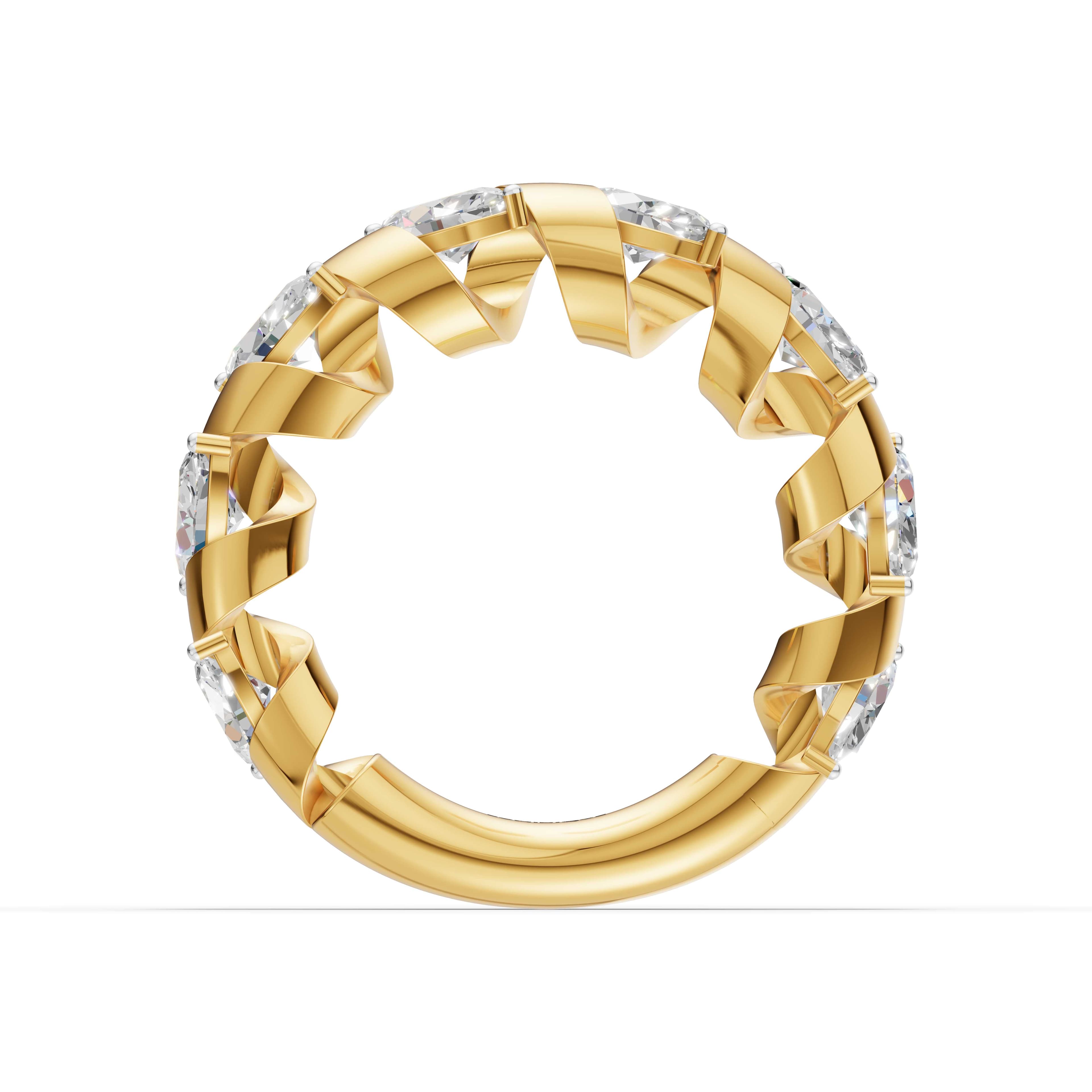 Ravine Marquise Cluster Ring