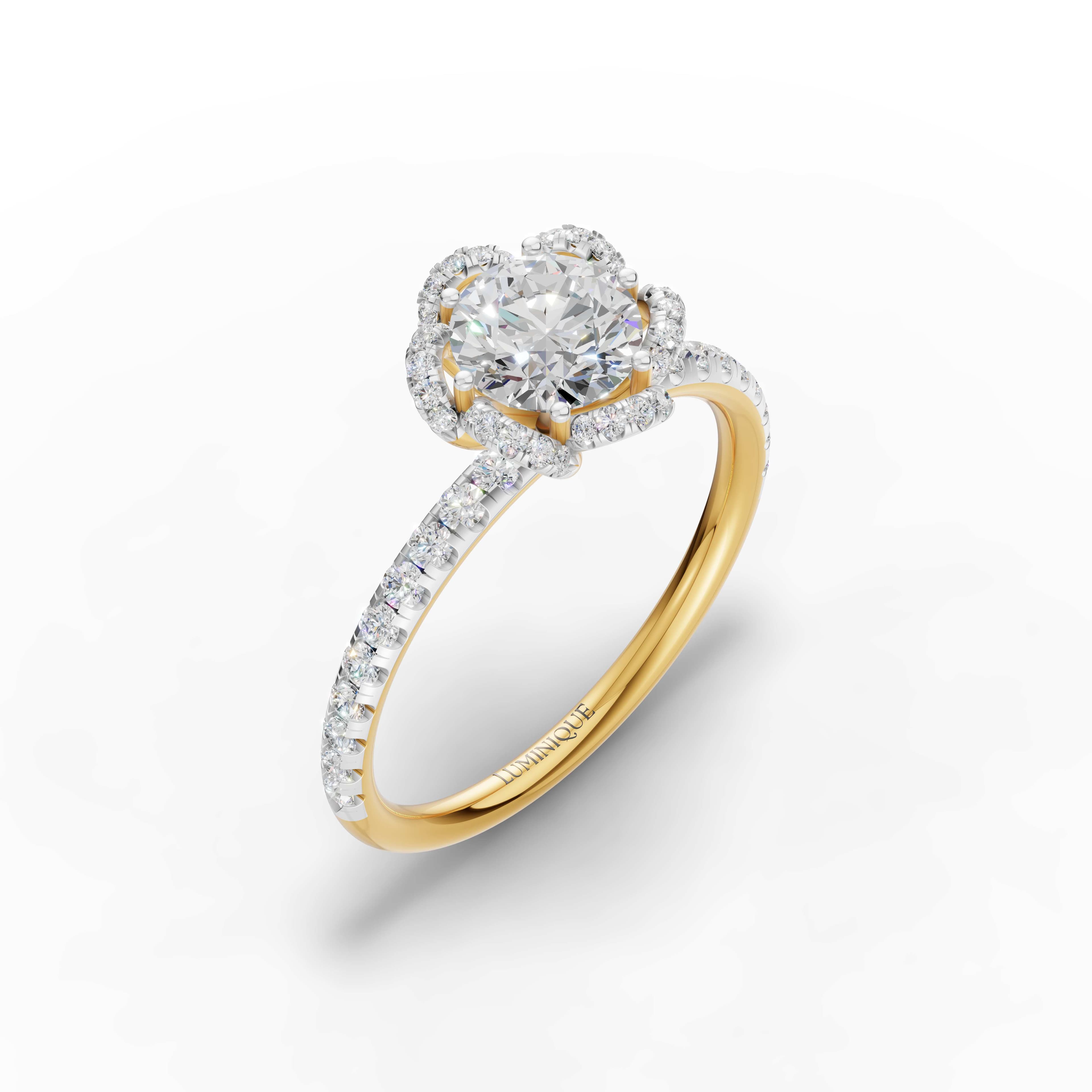 Vale Round Pave Ring