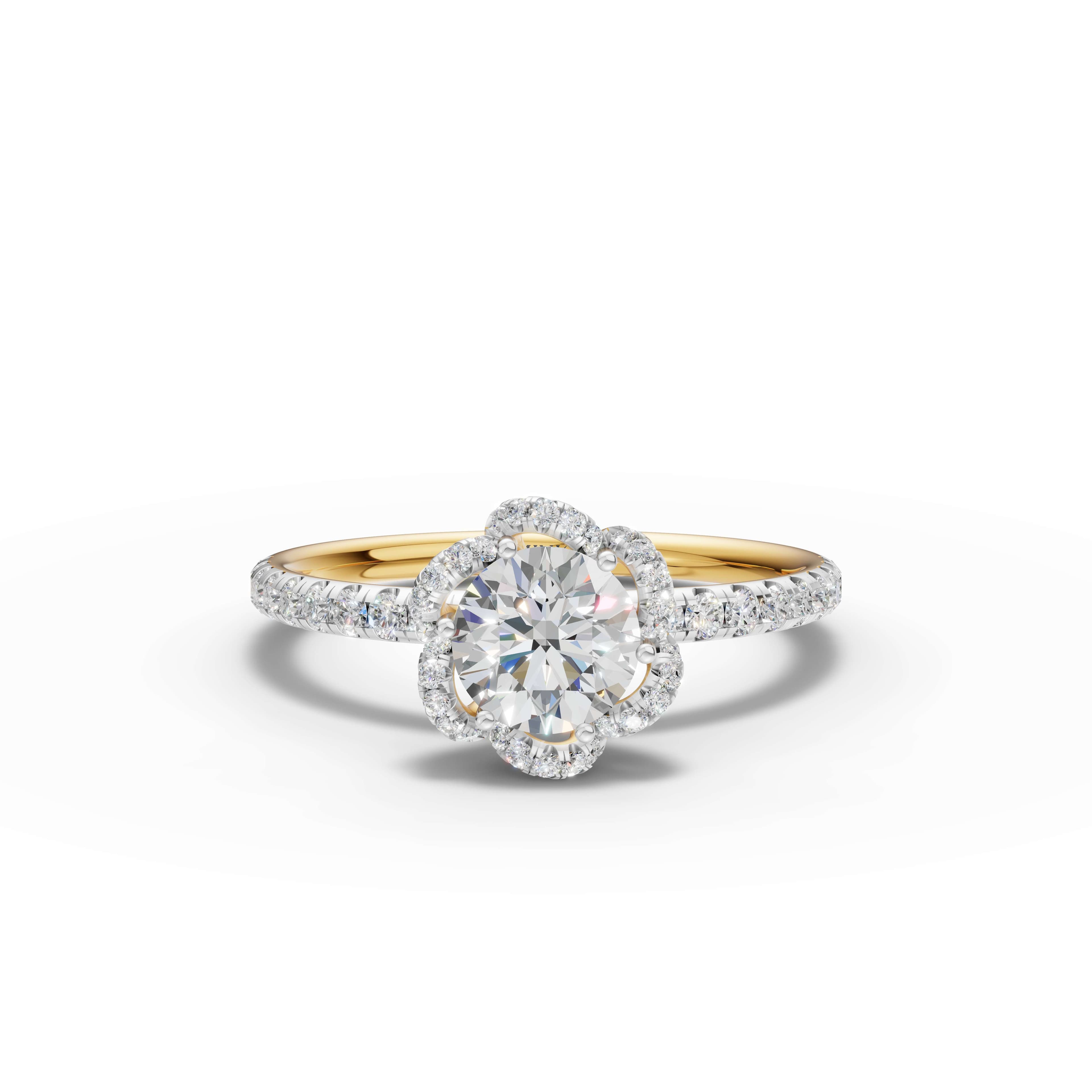 Vale Round Pave Ring