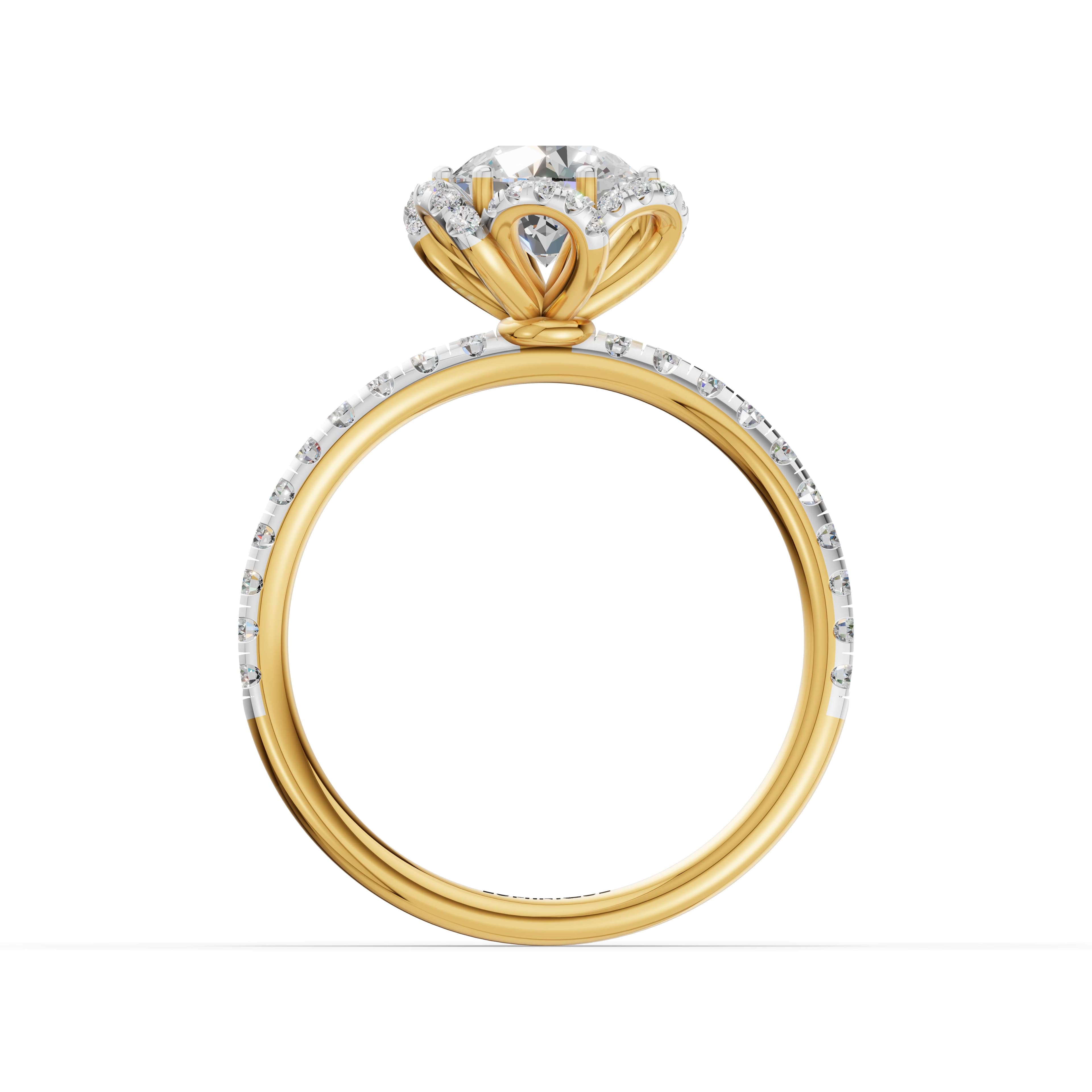 Vale Round Pave Ring