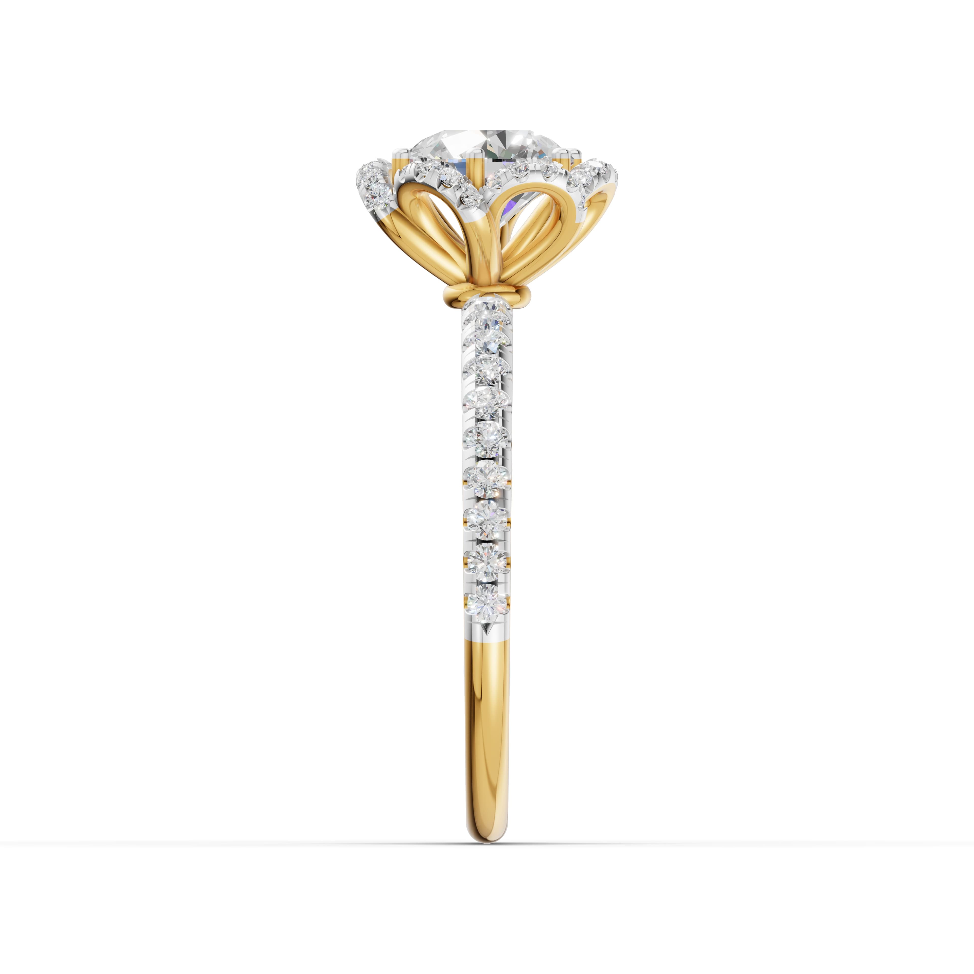 Vale Round Pave Ring