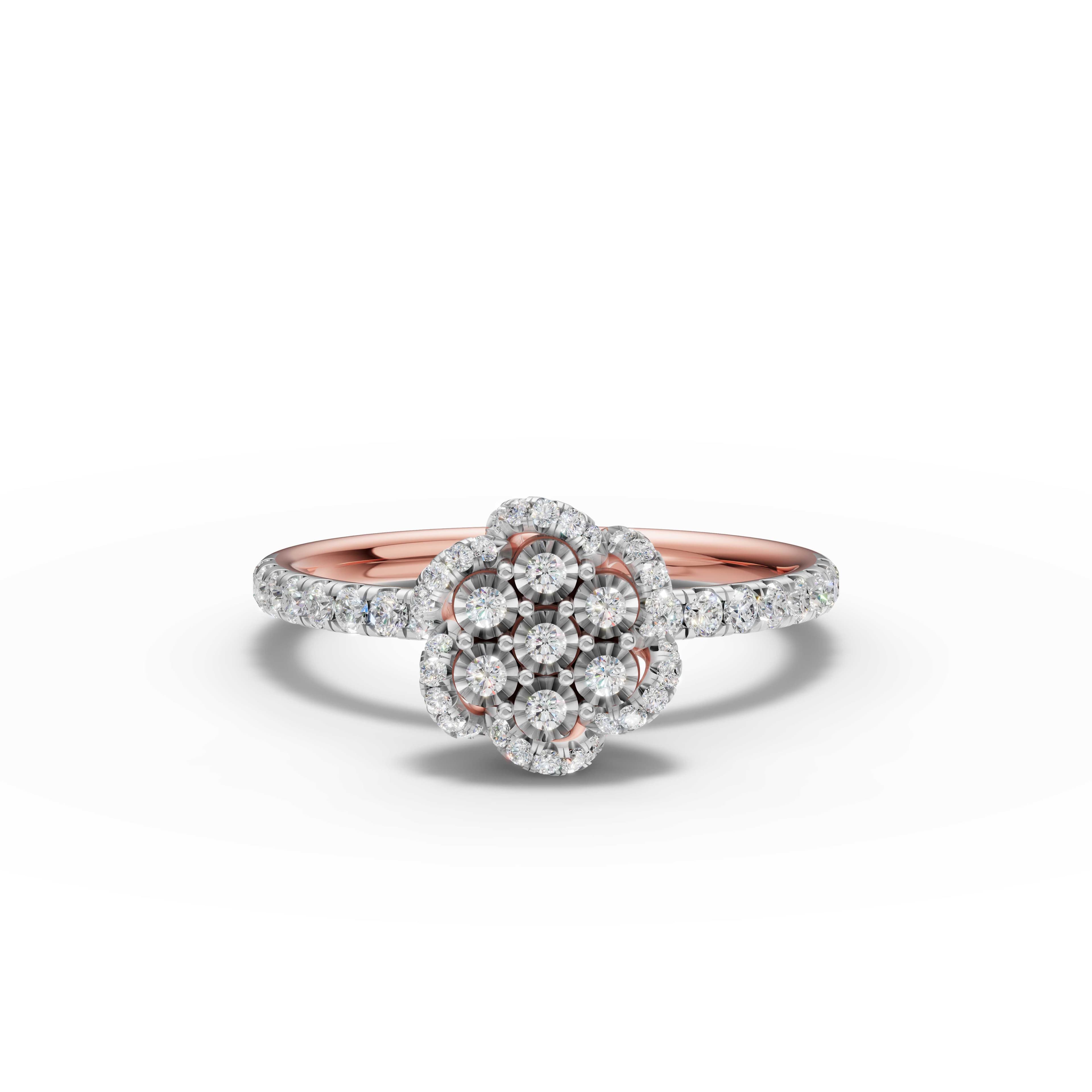 Fernie Round Pave Ring