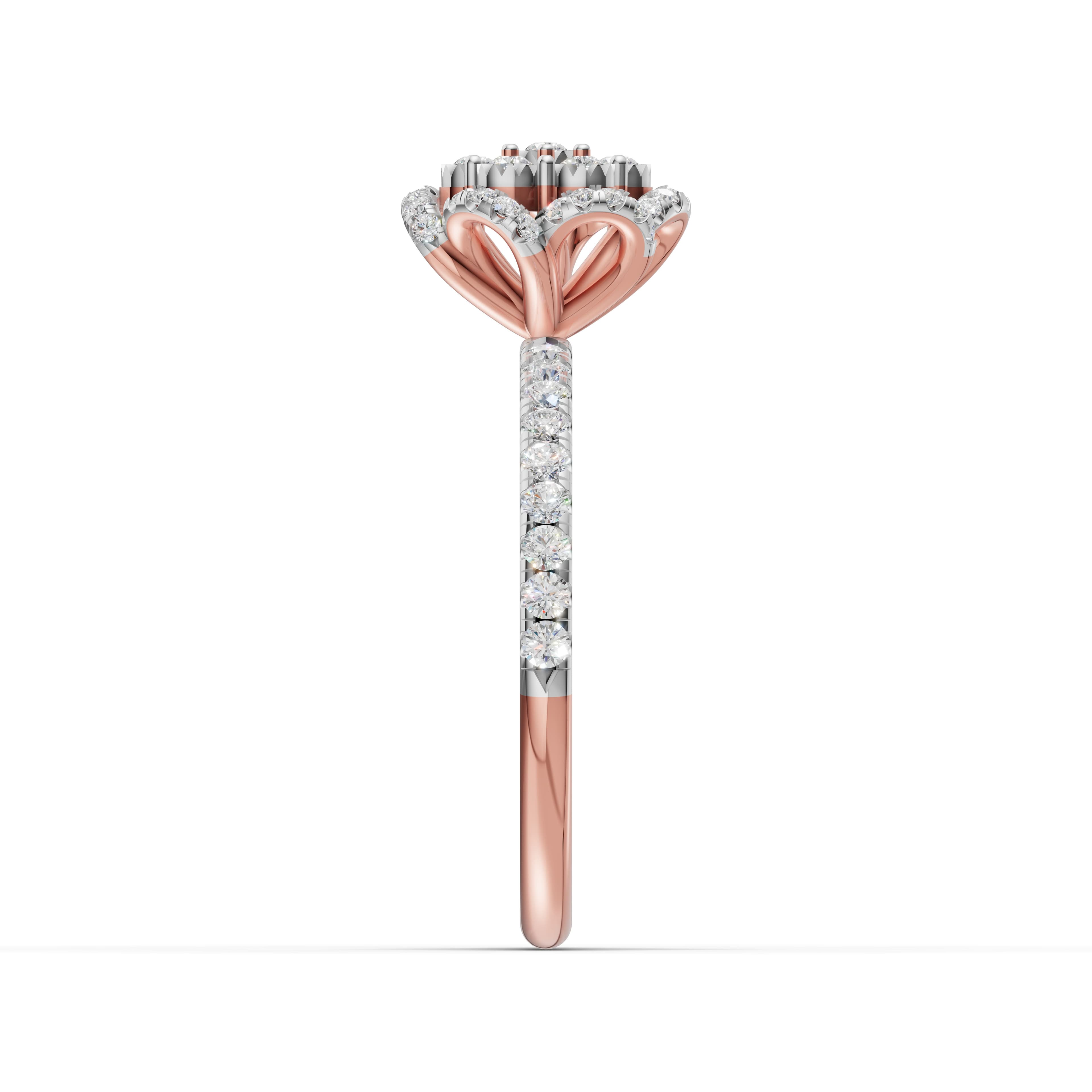 Fernie Round Pave Ring
