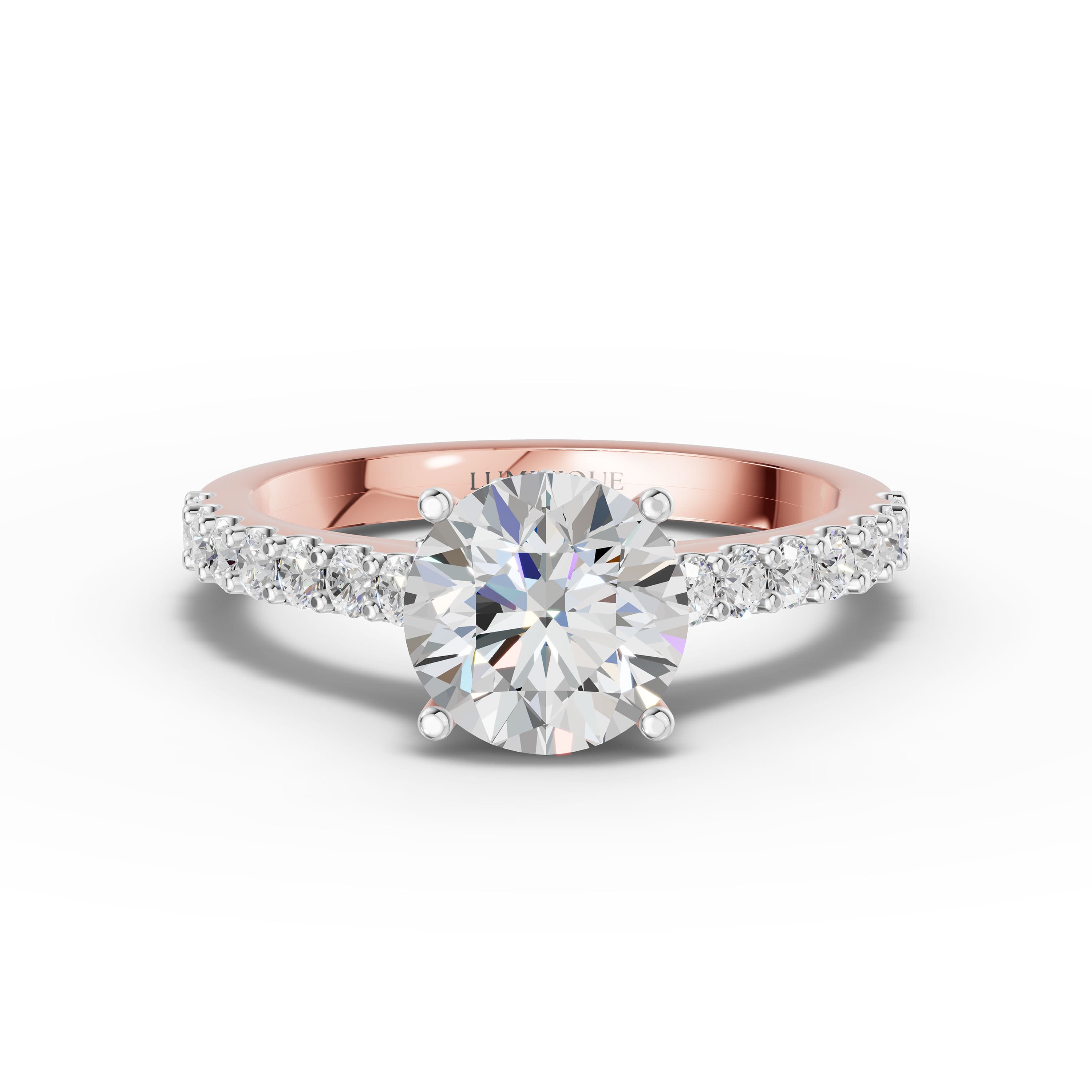 Loess Round Pave Ring
