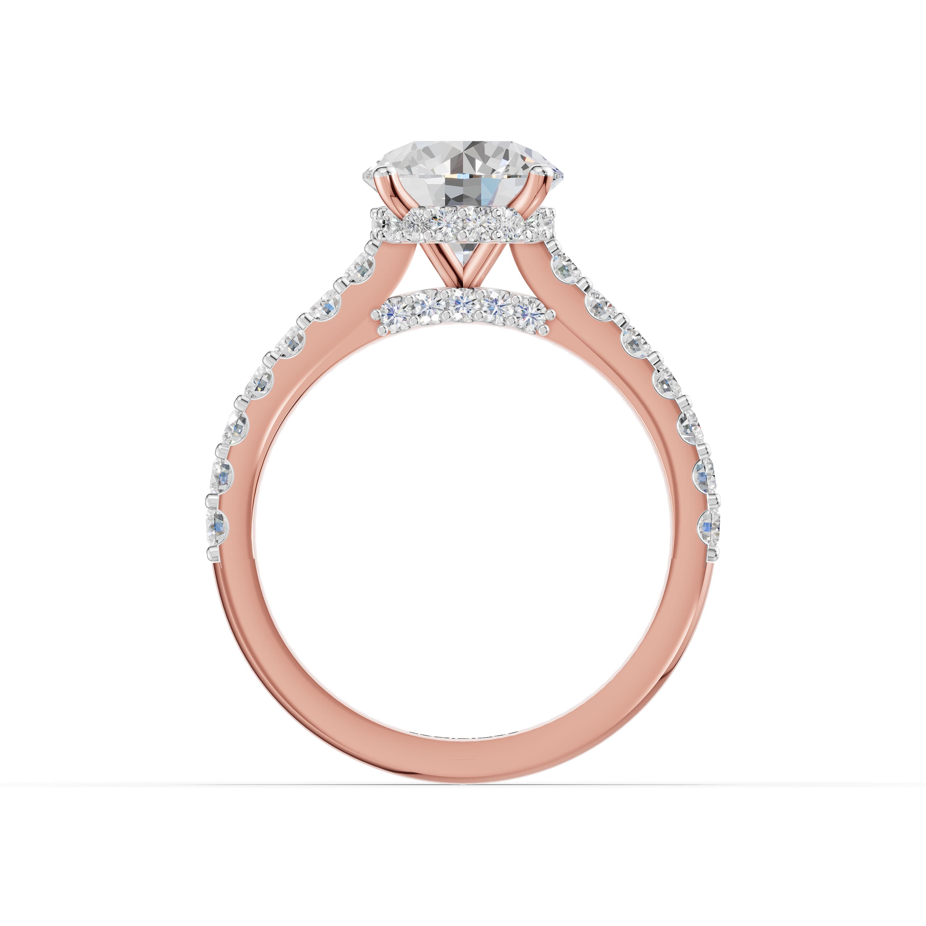 Loess Round Pave Ring