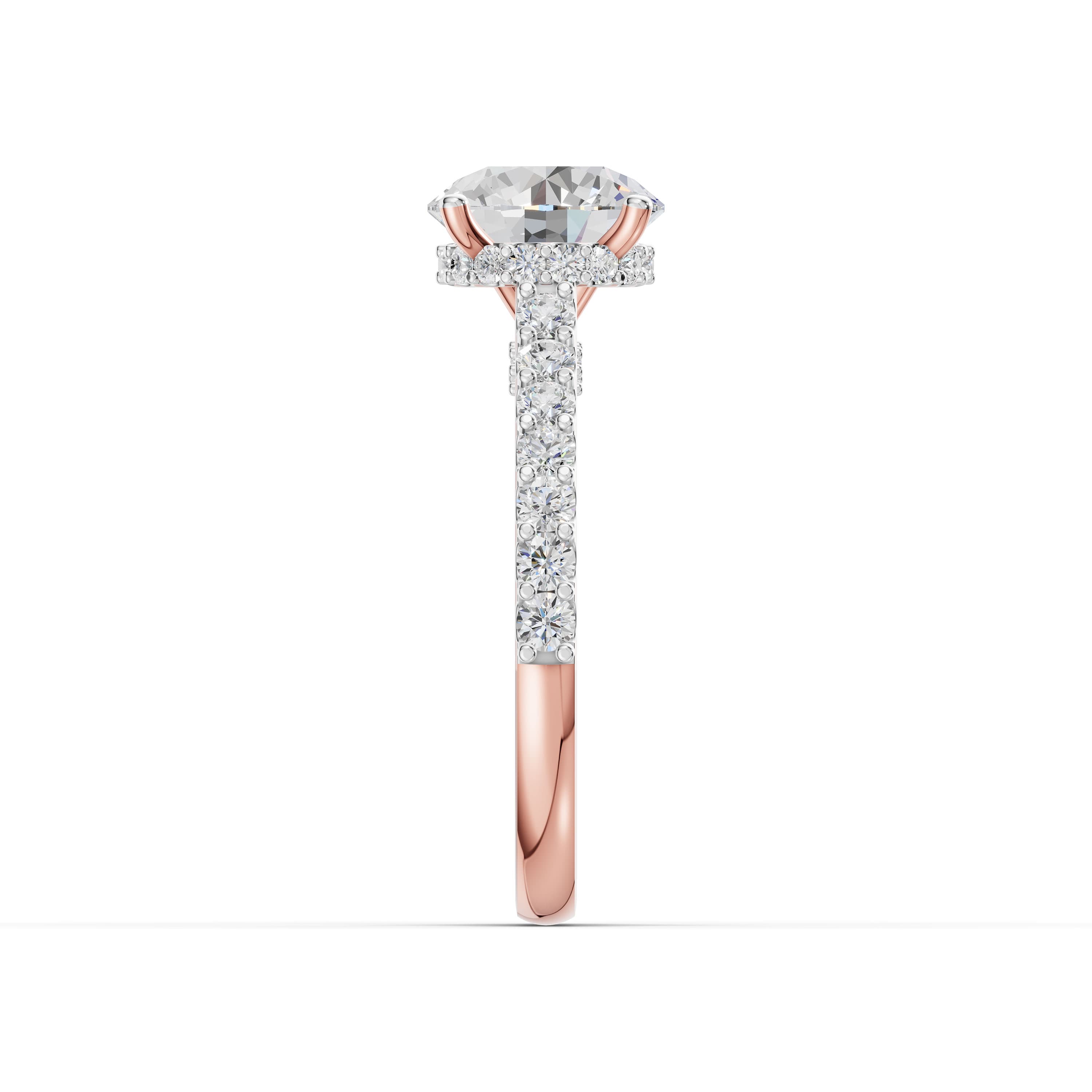 Loess Round Pave Ring