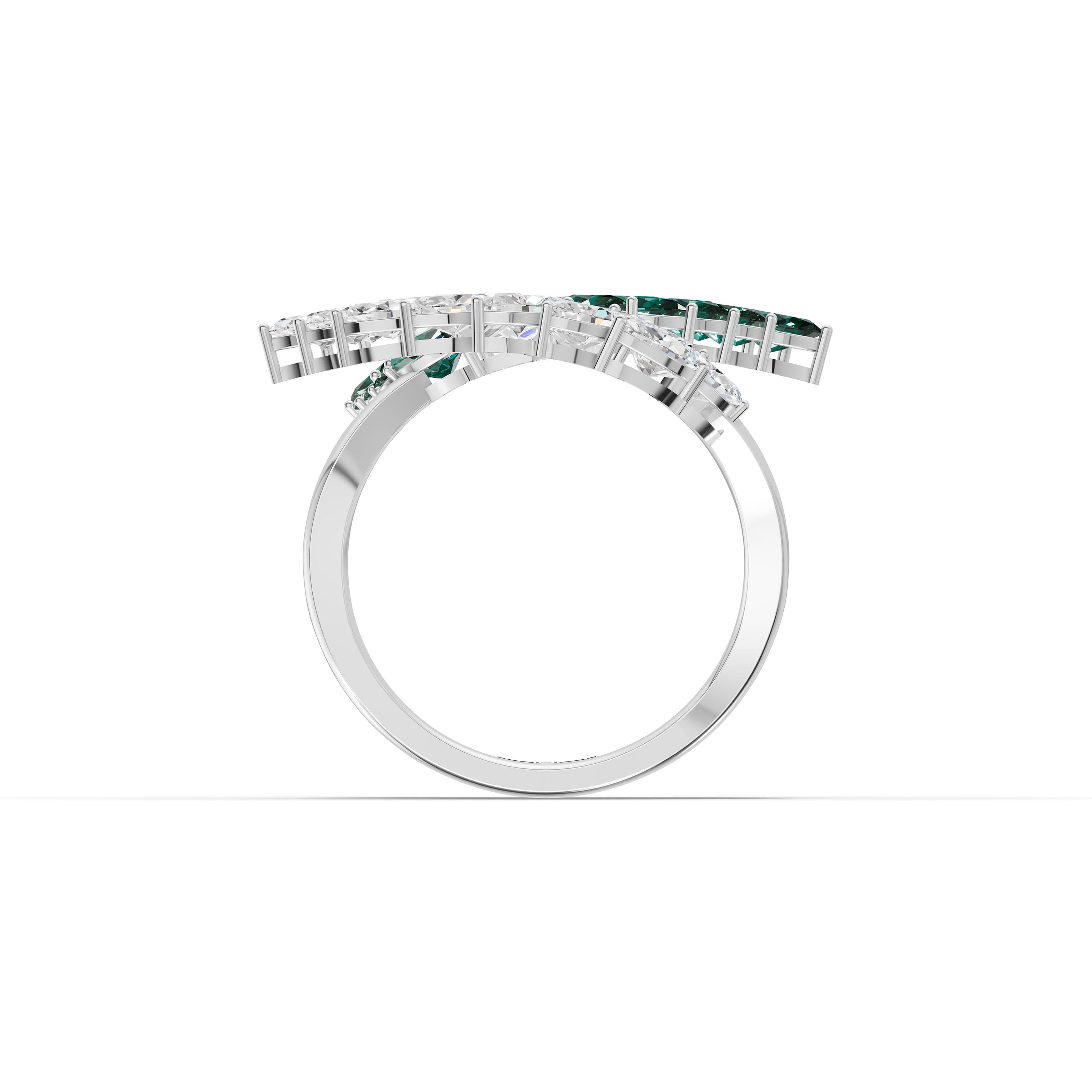 Fjord Marquise Cluster Ring