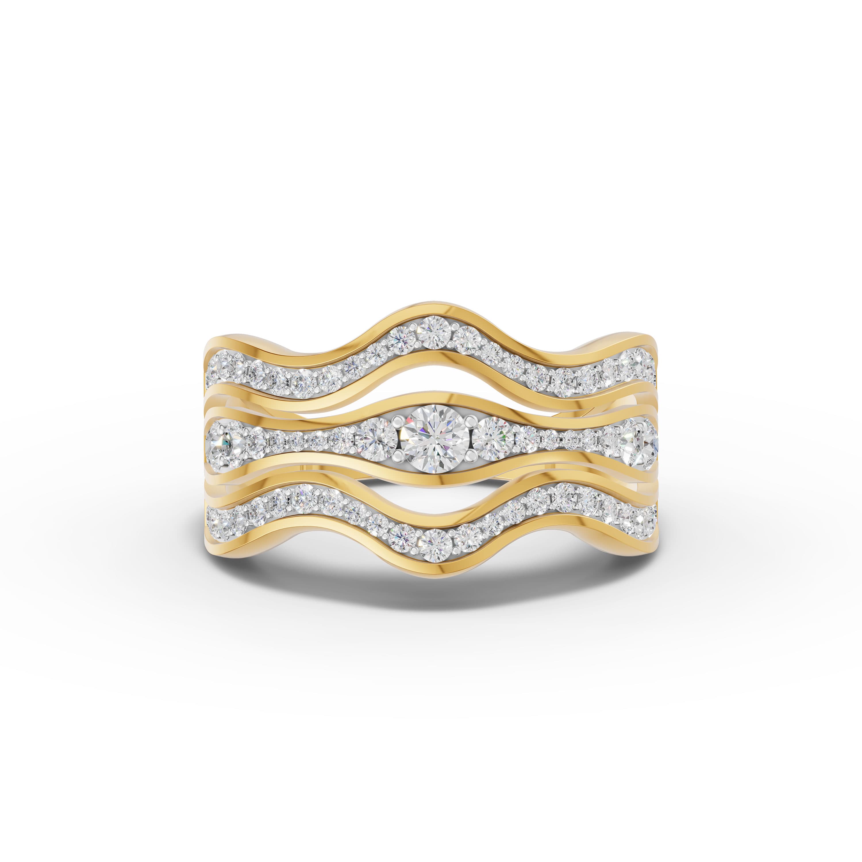 Linnea Wave Tier Ring